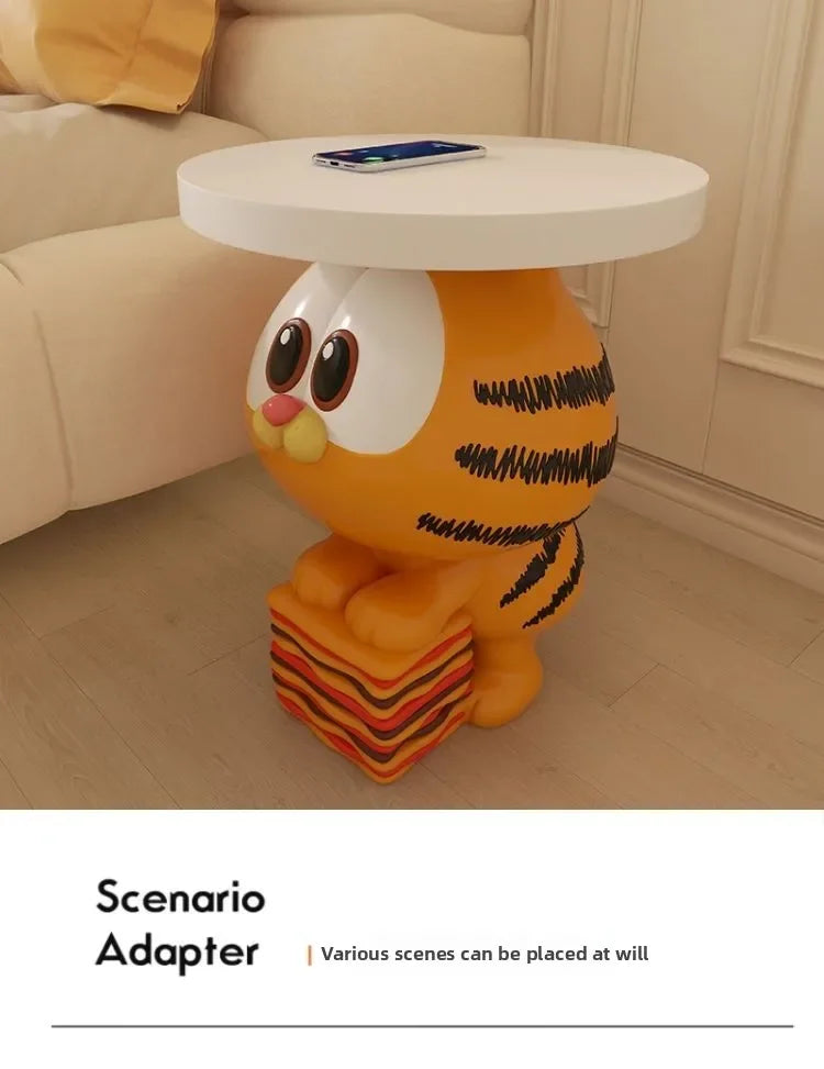 Comfort Cat, Floor, Ornament, Living Room, TV Cabinet, Sofa, Coffee Table, Bedside Table, Home, Decoration, Handicraft