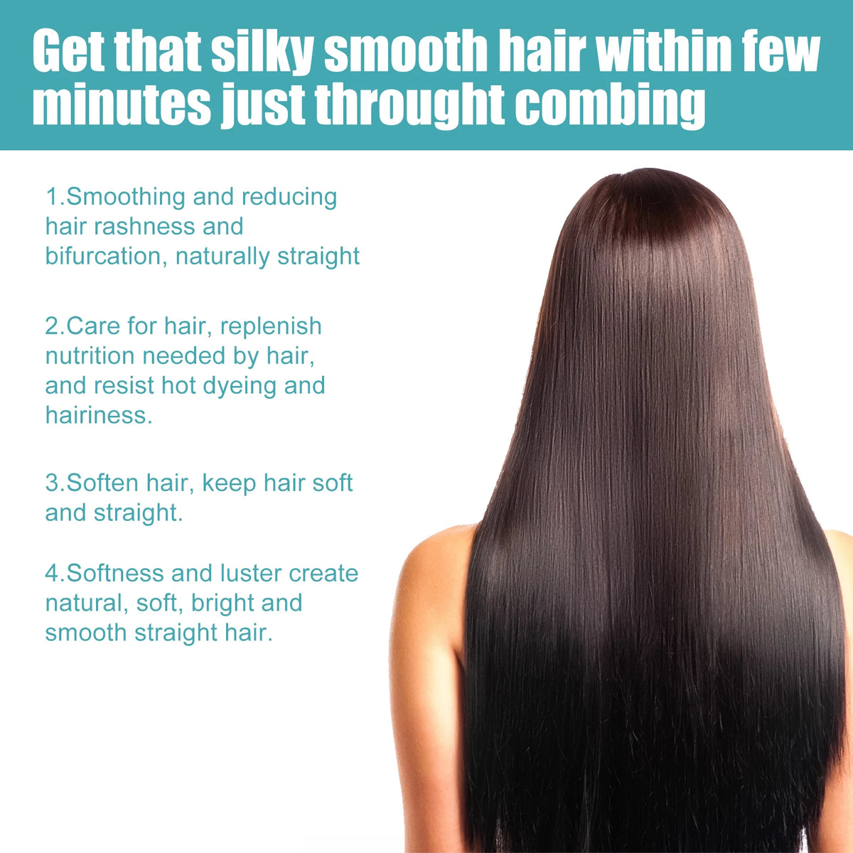 Keratin Correction Straight Hair Cream Repair Damaged Hair Improve Hair Quality Soften Hair Prevent Dry Frizzy Hair Care Product