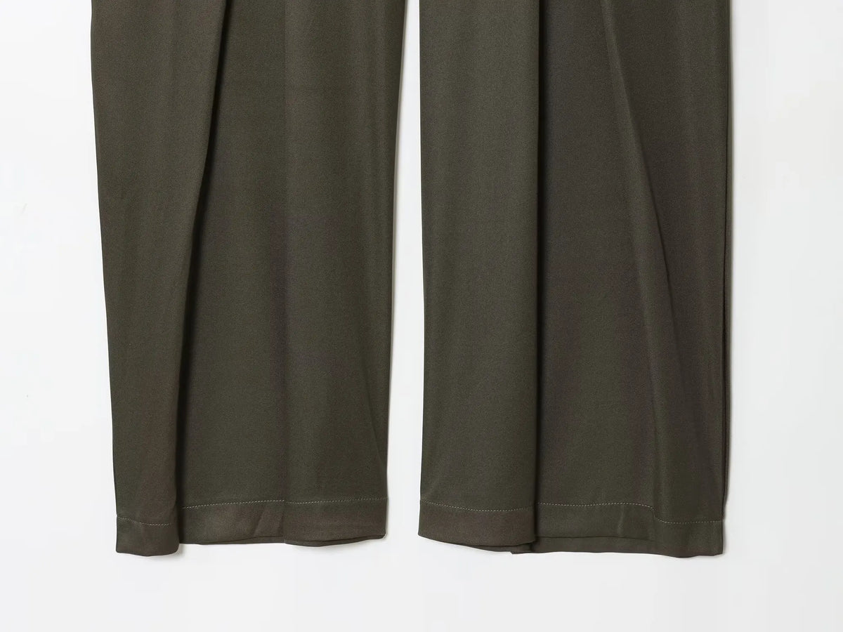Women Mid Waist Pants Set Two Piece Casual Flowing Belted Jacket Front Pleat Trousers 2 Piece Set Women Outfit