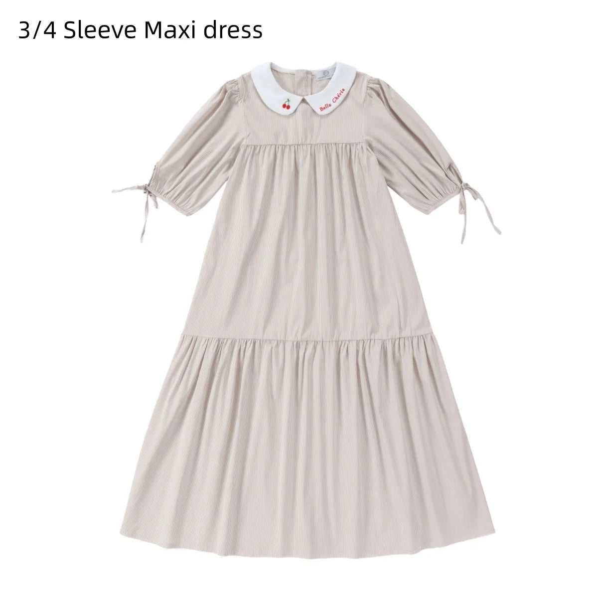 AP SS26 Friday Night Pinstripe Collection Kids Boys Girls Cotton Striped Maxi Dress Shirt Baby Set Family Matching Clothing