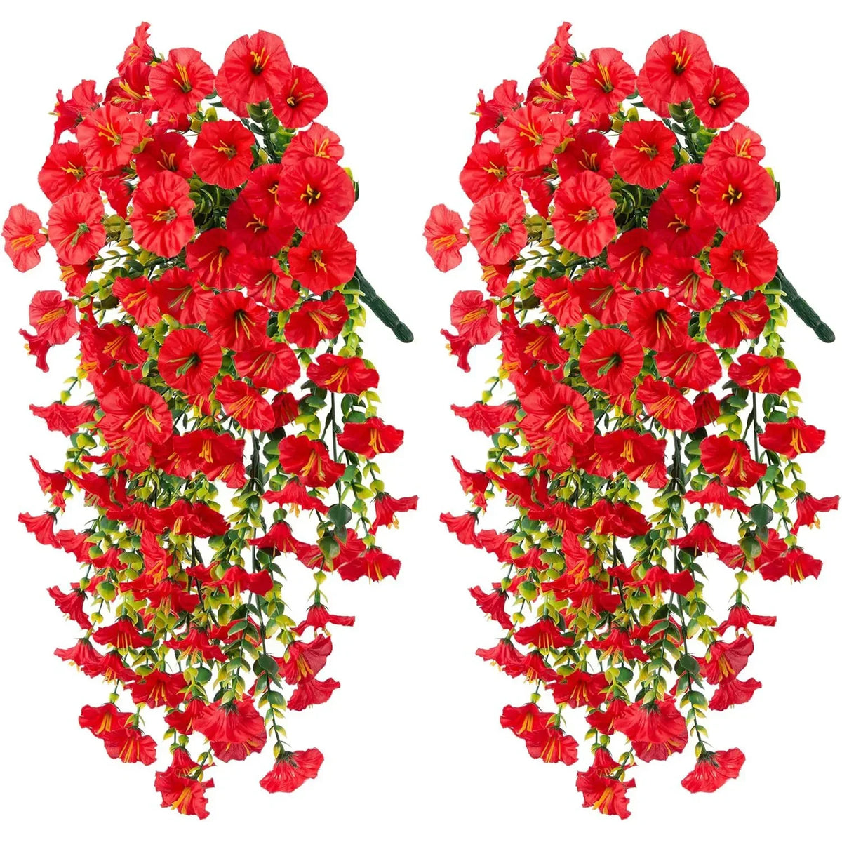 Fleurs Artificielles Suspendues 2025 | Résistant UV Réaliste | Décor Pâques Mariage & Chambre