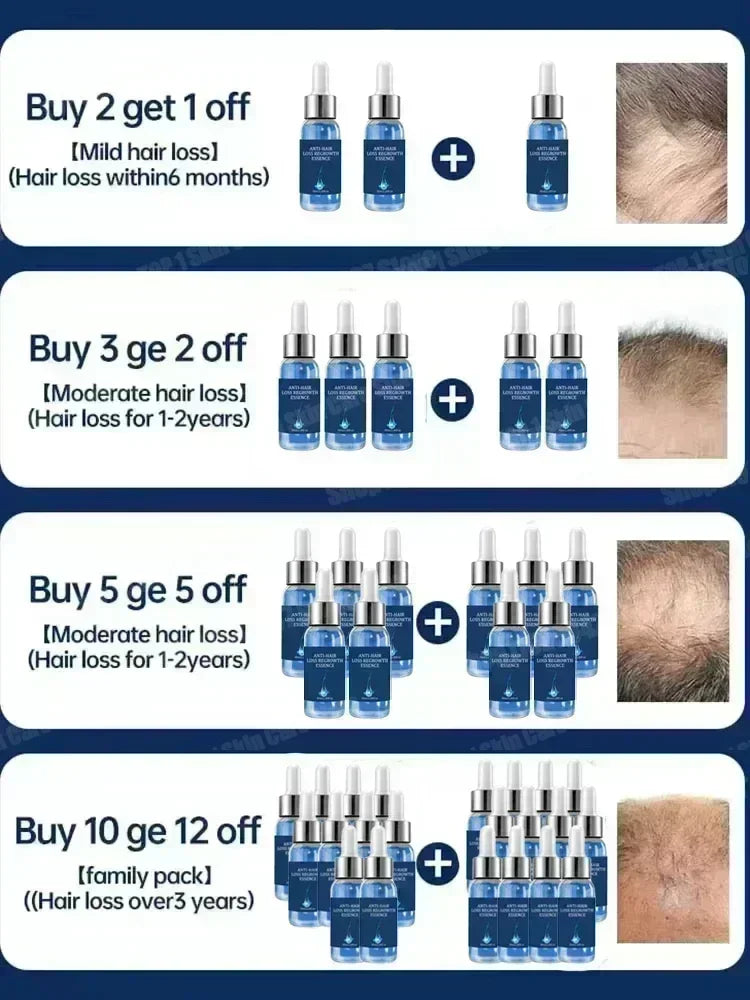 Hair care essential oil suitable for people with fine and soft hair.