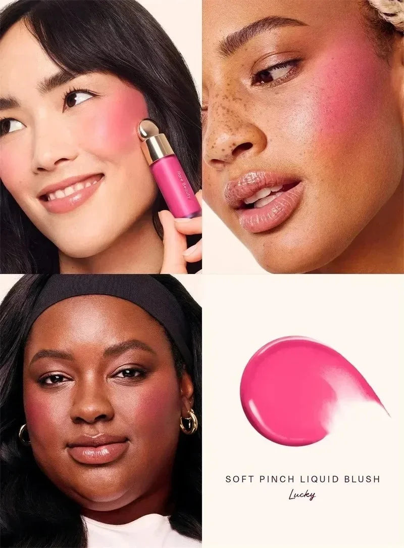 Rare Beauty Portable Liquid Blush Silky and Glide on Smooth Long Lasting Plump Pinch-perfect Flush Seamless Matte Cosmetics