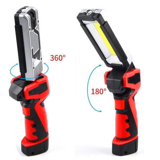 Portable COB LED Work Light Car Garage Mechanic Lamp USB Rechargeable Inspection Lamp Torch Car Emergency Flashing Light