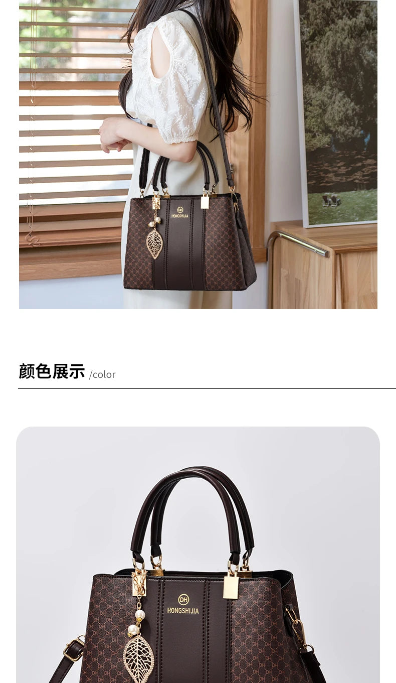 Sac à Main Femme Élégant | Cuir Haute Qualité | Tote Top Handle | Grande Capacité | Bandoulière
