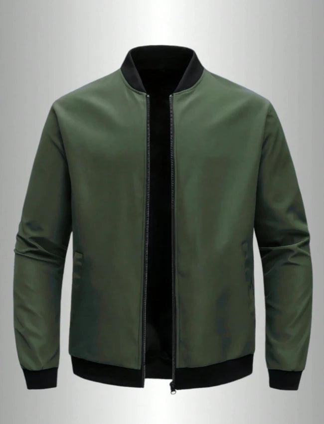 Spring Autumn Casual Solid Fashion Slim Bomber Jacket Men Overcoat New Arrival Baseball Jackets Men's Jacket