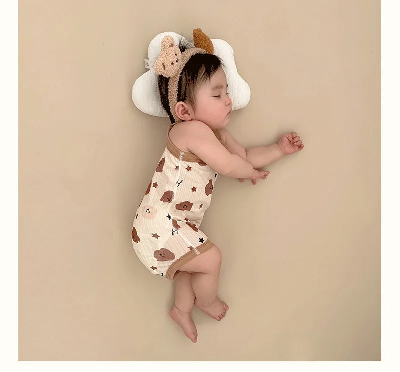 Body Bébé Fille | Sans Manches | Romper Coton | Combinaison Été | Nouveau-Né & Tout-Petits (v2)