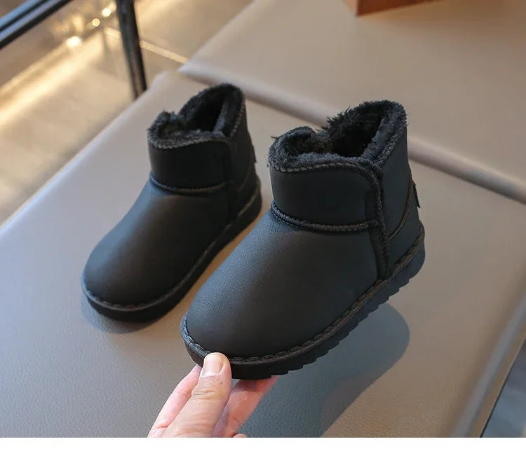 Bottes de Neige Thermiques Enfant | Peluche Épaisse | Antidérapantes | Automne Hiver 2025 Garçon Fille