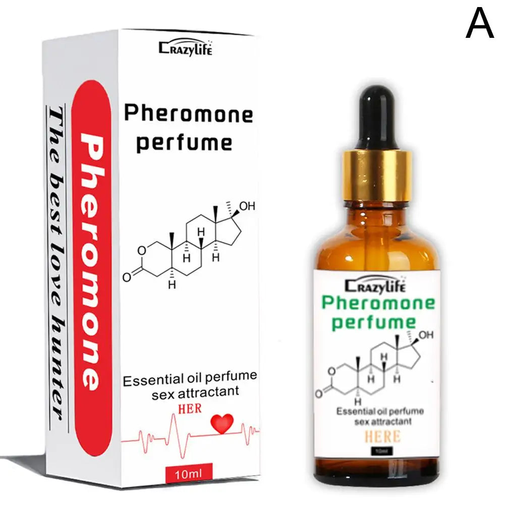 Parfum Phéromones Femme | Huile Essentielle Séduction Longue Durée | 10 ml