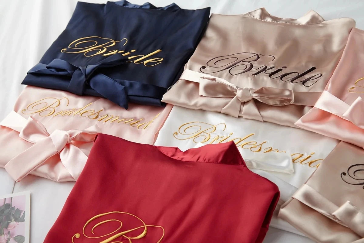 Bride with Team Bride Robe Bride To Be Bridal Shower Bachelorette Party Wedding Decoration Wedding Hen Party Bridesmaid Gift
