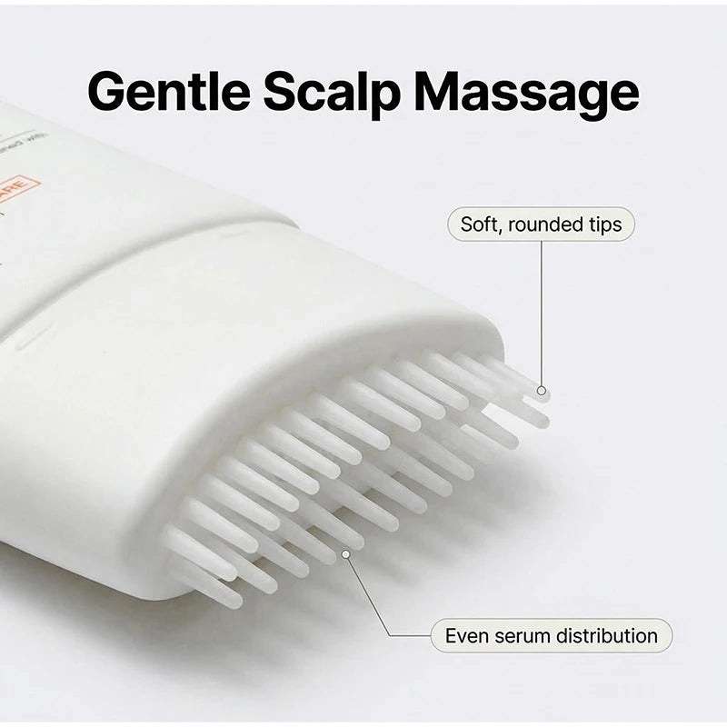Sérum Capillaire Brosse Intégrée v2 | Nourrissant Renforçant | Masseur Cuir Chevelu | Soin Coréen