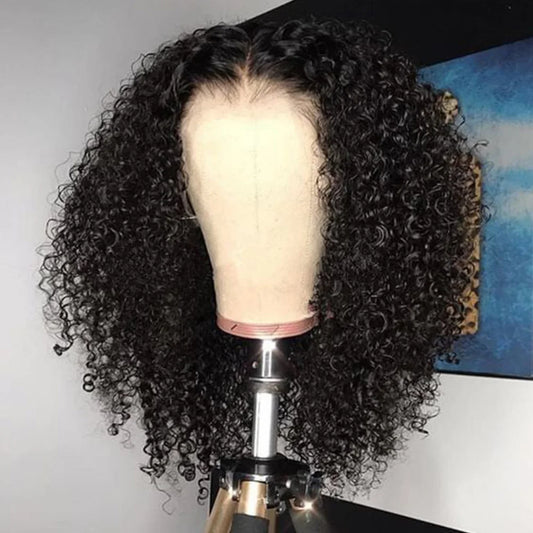 Kinky Curly Human Hair Lace Front Wig Curly Wigs 13x4 Lace Frontal Wig Frontal 13x6 Lace Curly Lace Front Human Hair Wig