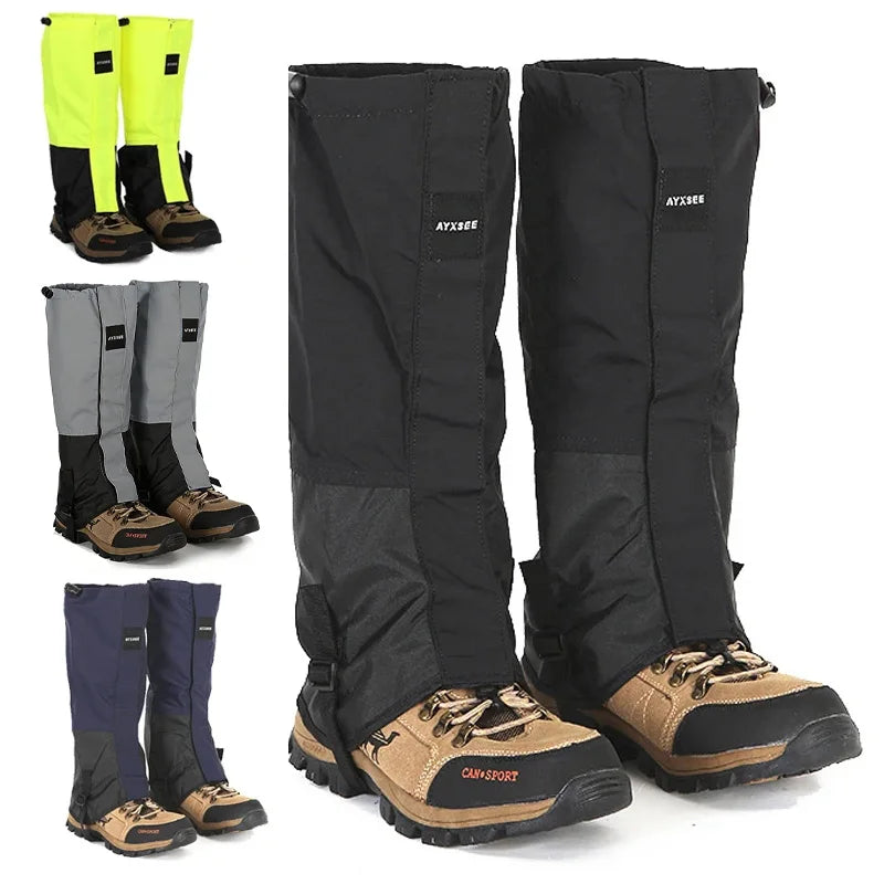 Guêtres Imperméables Extérieur | Randonnée Chasse Camping Ski | Protection Jambe Neige Hiver