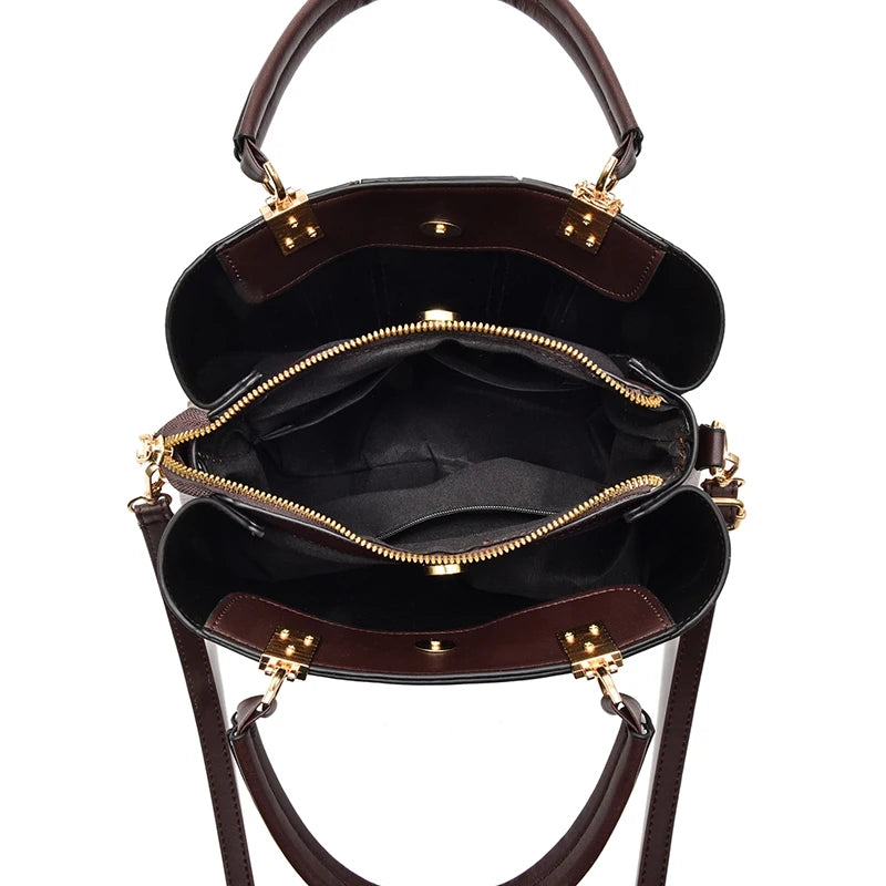 Sac à Main Femme Élégant | Cuir Haute Qualité | Tote Top Handle | Grande Capacité | Bandoulière