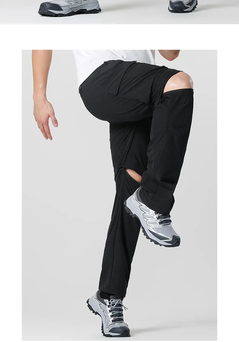 Pantalon cargo léger pour homme | Nylon et élasthanne
