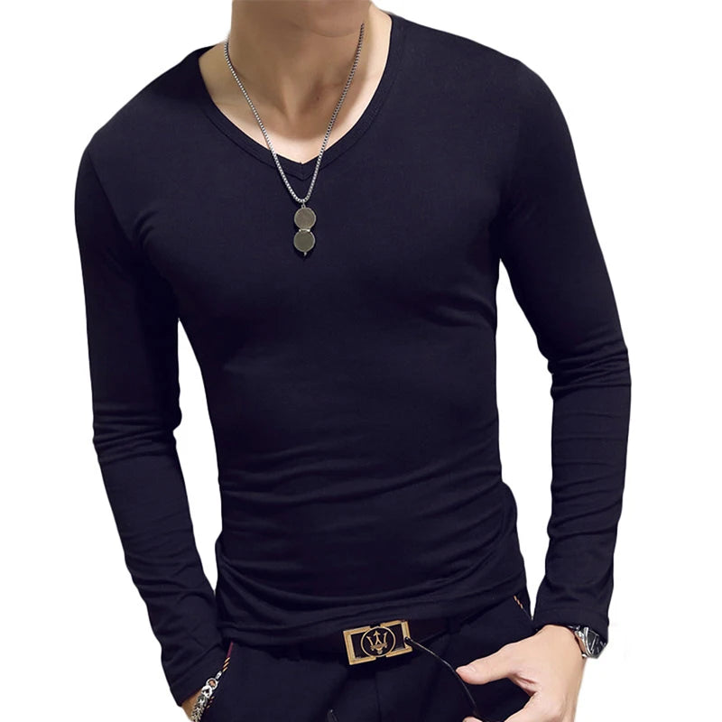 2025 New Tennis T Shirts Men Long Sleeve T-Shirt Sportswear Fitness T Shirts For Men Slim Fit T Shirts Designer Solid Tees Tops