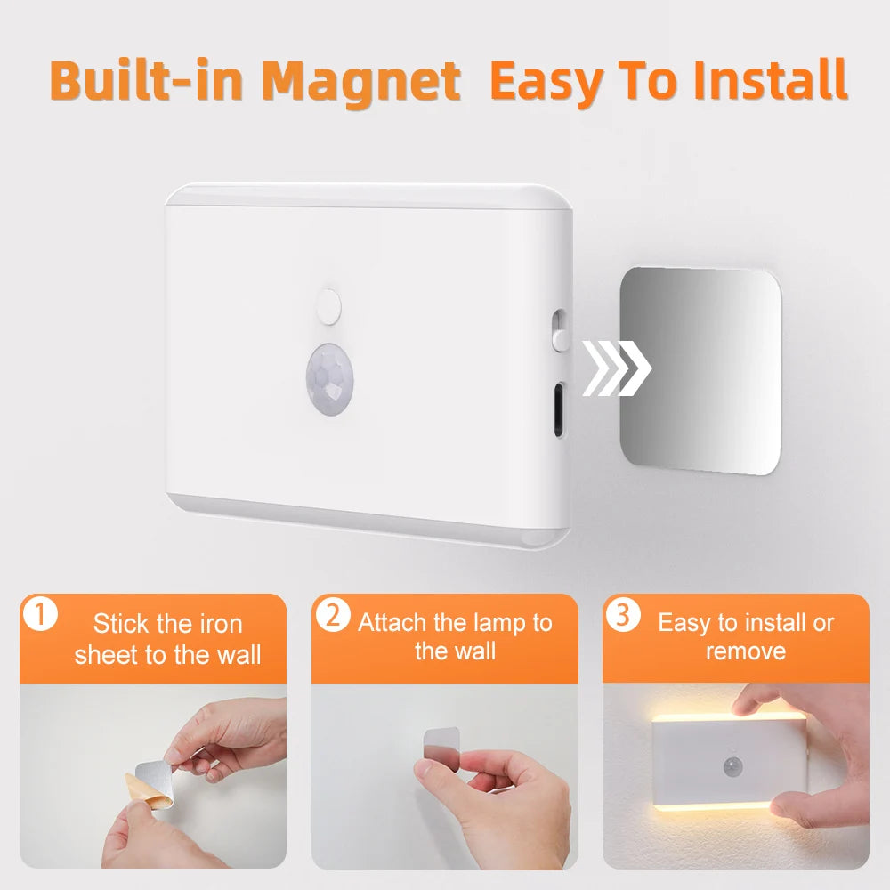 Lampe de Nuit Portable avec Poignée | Interrupteur Tactile | Dimmable | Charge Type-C | Restaurant & Chambre