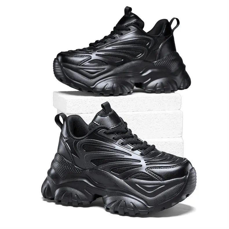 Sneakers Chunky Femme Tendance | Semelle Plateforme Respirante | Rehaussante | Printemps-Automne
