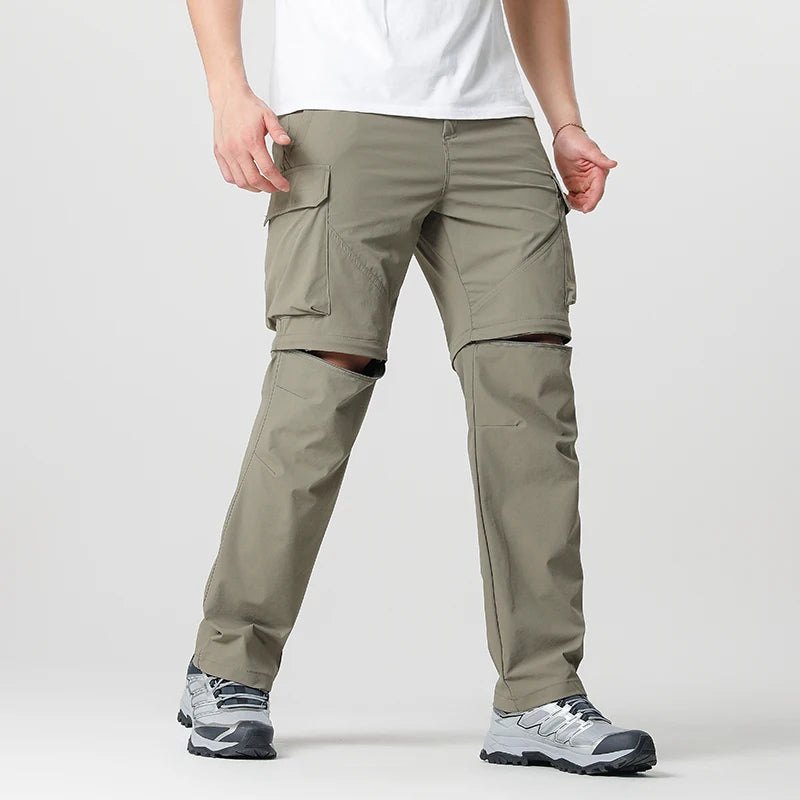 Pantalon cargo léger pour homme | Nylon et élasthanne