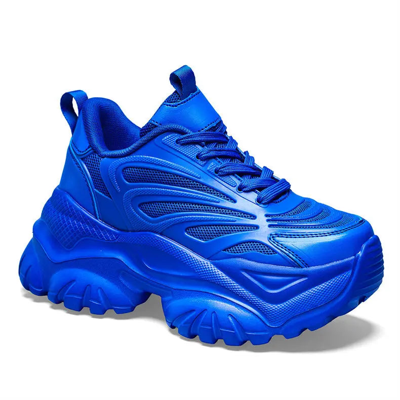 Sneakers Chunky Femme Tendance | Semelle Plateforme Respirante | Rehaussante | Printemps-Automne