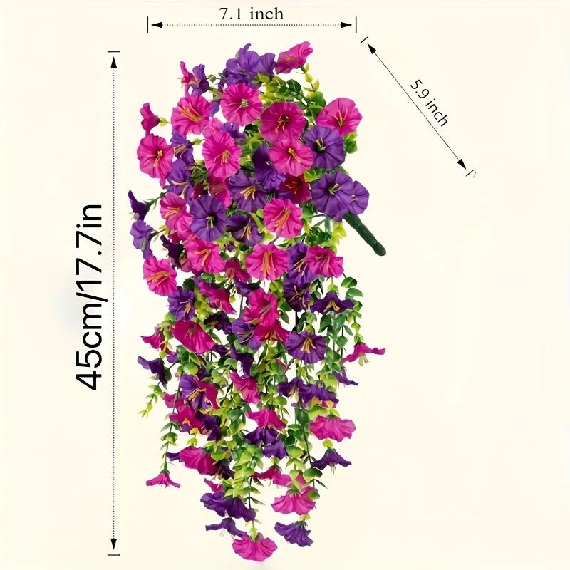 Plante Artificielle Suspendue 75cm | Panier Suspendu & Guirlande Murale | Décoration Maison, Jardin & Mariage