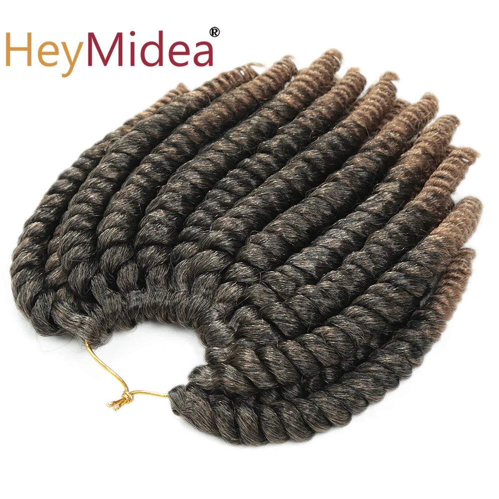 Tresses Crochet Havana Twist | 8 Pouces | Synthétique | Ombre Senegalese Twist | Femme