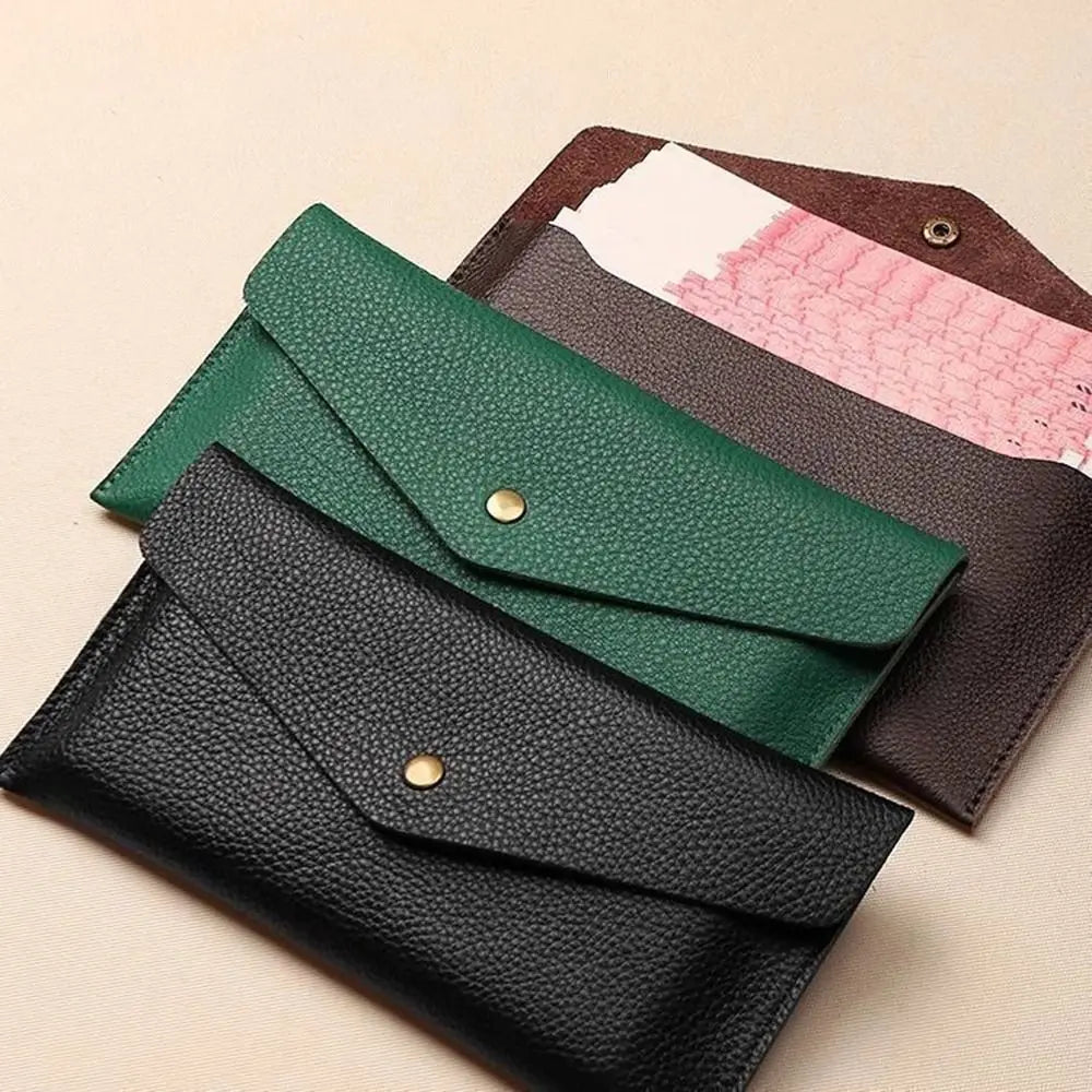Portefeuille Femme Cuir PU Souple | Une Pièce | Grande Capacité | Porte-Monnaie Long Porte-Cartes