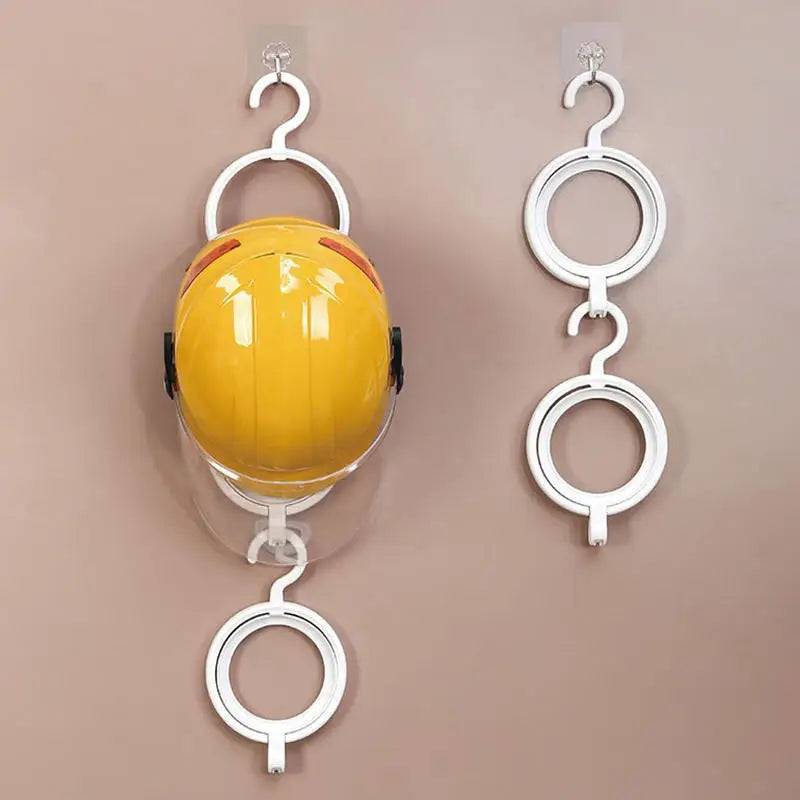 1-5Pcs Hanging Stand For Wigs Hats Multifunctional Hanger For Multiple Wigs Durable Wig Holder For Salon Display Wall Wig Holder