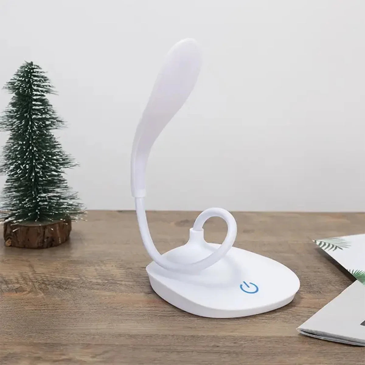 Lampe de Bureau LED de Lecture Portable | Charge USB | Tactile Dimmable | Protection des Yeux | Bureau & Chambre