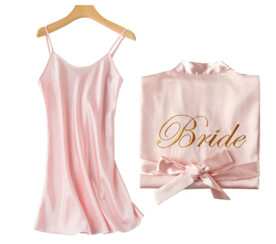 Bride with Team Bride Robe Bride To Be Bridal Shower Bachelorette Party Wedding Decoration Wedding Hen Party Bridesmaid Gift