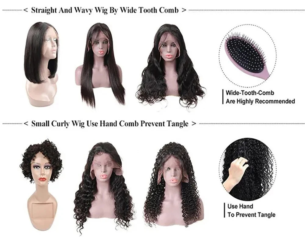 Extensions Crochet Cheveux Humains | Nœuds Invisibles | Pré-Loop | Deep Curly Wave | 14-22 Pouces | Femme