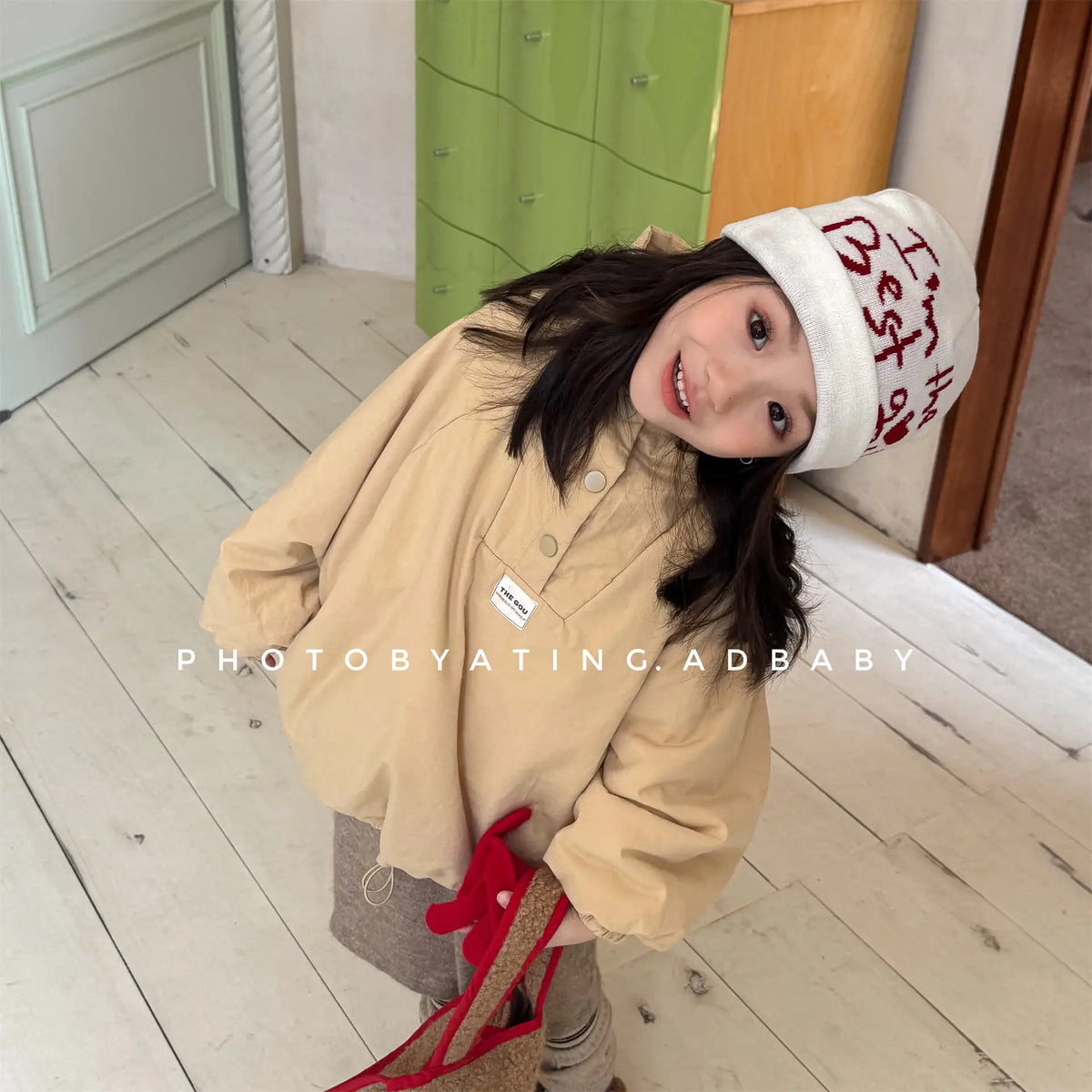 2025 Winter New Children Warm Coat Boys Girls Striped Cotton Padded Jacket Baby Parka Tops Baby Fleece Coat Fashion Kids Clothes