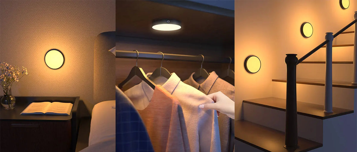 Veilleuse LED Tactile Rechargeable WILLED | 1000mAh | Dimmable | Placard, Cuisine & Chambre
