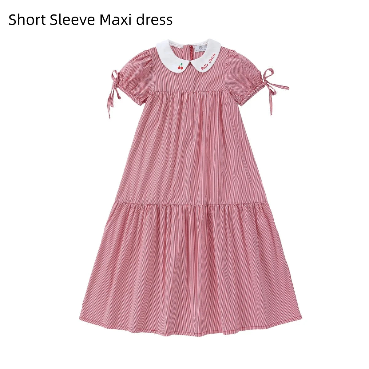AP SS26 Friday Night Pinstripe Collection Kids Boys Girls Cotton Striped Maxi Dress Shirt Baby Set Family Matching Clothing