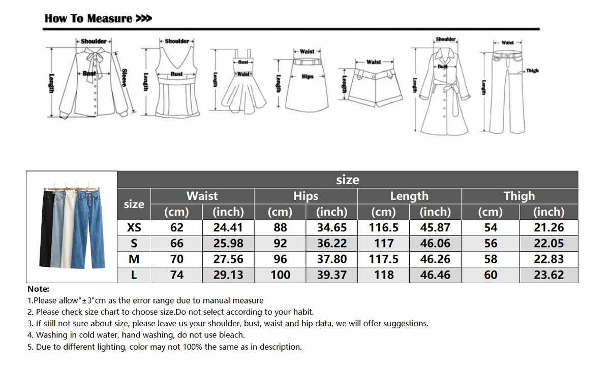 Jean Femme Taille Haute 2025 | Printemps-Automne | Décontracté Droit | Ourlet Brut Longueur Sol | Vintage