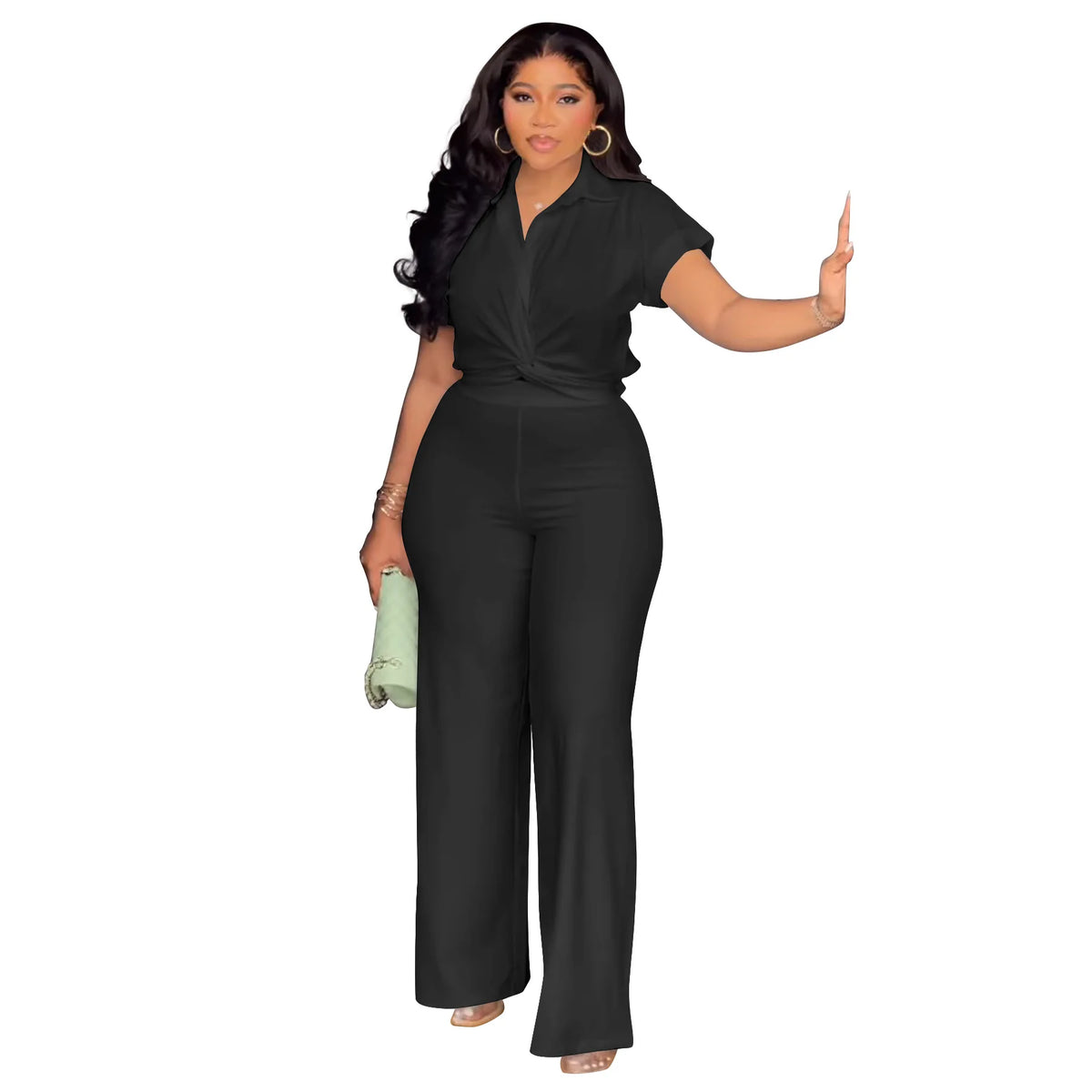 2 Piece Women Sets 2025 New Arrival Plus Size Summer Matching Sets Print Two Pieces Sets Top Pants Suits Outfits Clothing