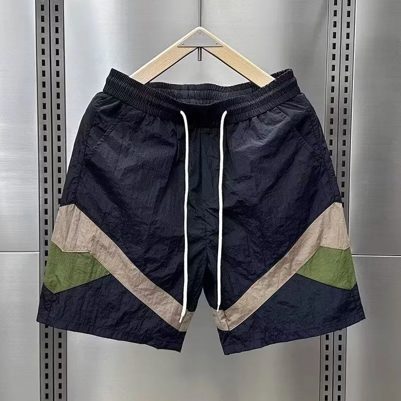 Baggy Jeans Denim Shorts Men's Boxing Shorts Men's Clothing Jorts Maccabi Haifa Loose Luxury Brands Men's Clothes Y2k