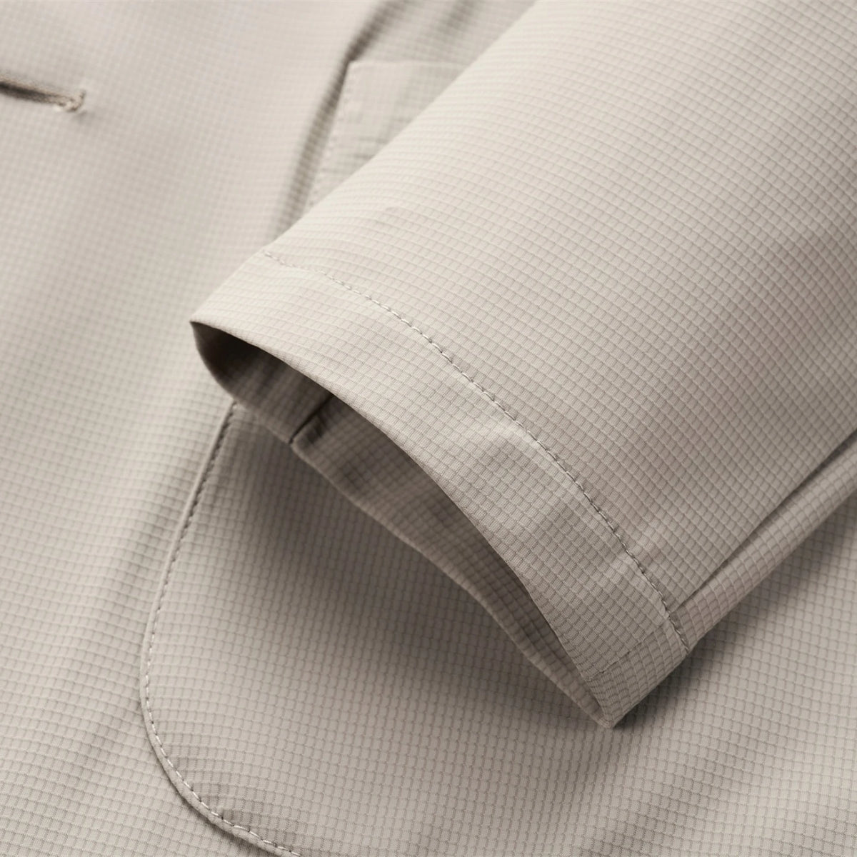 Minimalist Men's Casual Blazer Ice Silk Nylon Spandex Seamless High-Stretch Sun Protection Cooling Summer Breathable Tech Jacket