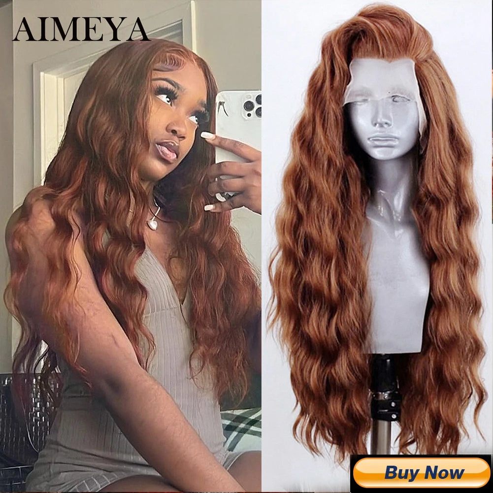 Perruque Lace Front 13x4 Lisse Synthétique | Ligne Naturelle Haute Qualité | Port Quotidien | Femme